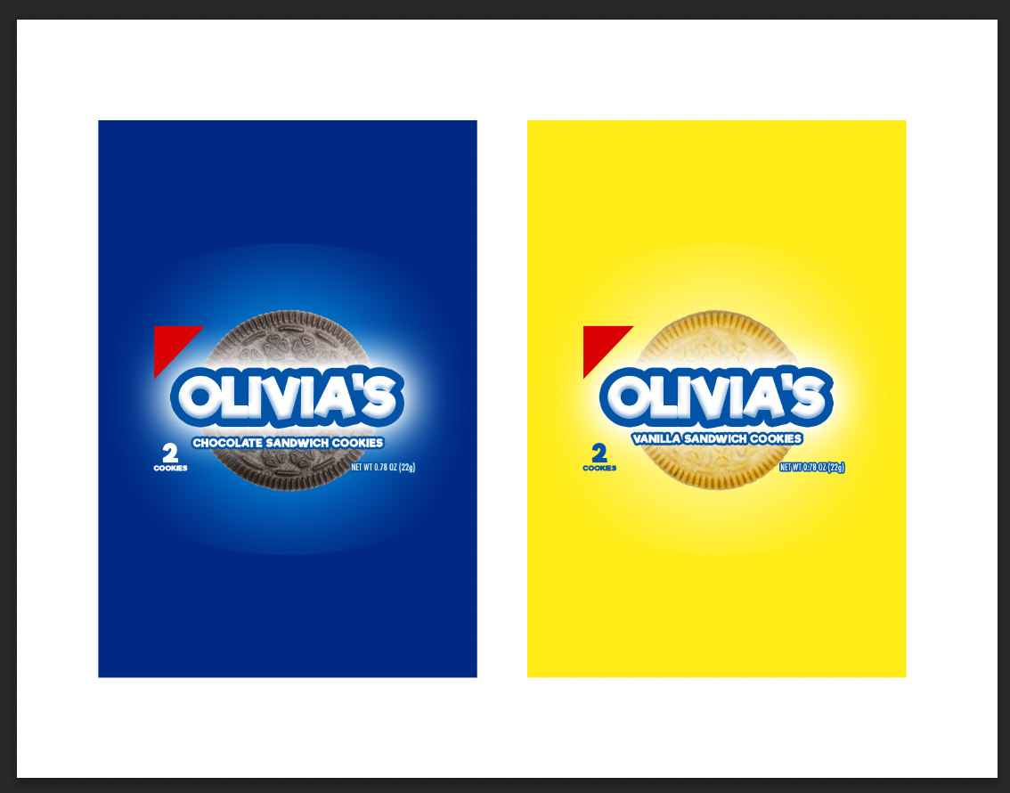 2 Pack Cookies Oreos
