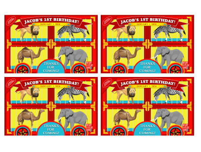 Animal Crackers Box & Bag